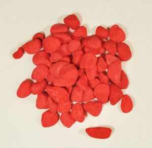 Żwirek kolorowy czerwony 1,5cm, 0,5kg