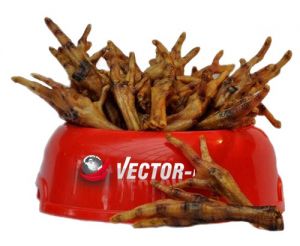 Vector-Food kurze łapki stopki suszone 50szt