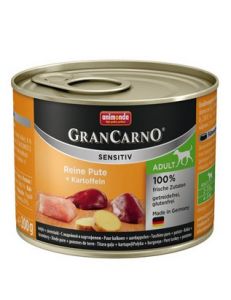 Animonda Gran Carno Sensitiv Indyk + ziemniaki 200g