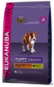 Eukanuba Puppy Medium Breed 18kg (15+3kg gratis)