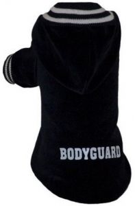 Grande Finale Bluza czarna Bodyguard dla psa rozmiar 3 [B56]