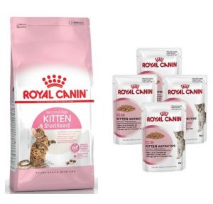 Royal Canin Feline Kitten Sterilised 400g + 4 saszetki Instinctive gratis