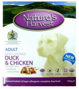 Nature\'s Harvest Dog Adult Duck & Chicken & Brown rice 395g