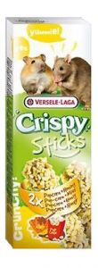 Versele-Laga Crispy Sticks Hamster & Rat Popcorn & Honey - kolby dla chomików i szczurów z popcornem