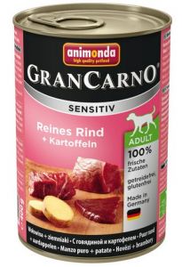 Animonda Gran Carno Sensitiv Wołowina + ziemniaki 400g