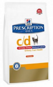 Hill's Prescription Diet c/d Feline Urinary Stress / Reduced Calorie 8kg