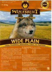 Wolfsblut Dog Wide Plain konina i bataty 15kg
