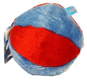Yarro piłka pluszowa czerwono-niebieska 12cm [Y0028]