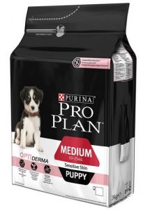 Purina Pro Plan Puppy Medium OptiDerma Sensitive Skin 1,5kg
