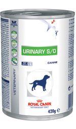 Royal Canin Veterinary Diet Canine Urinary S/O puszka 420g