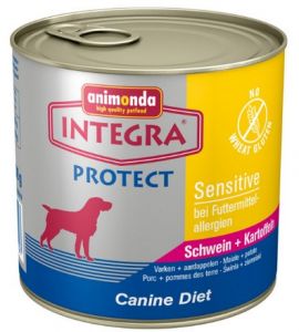 Animonda Integra Protect Sensitive wieprzowina + ziemniaki dla psa puszka 600g