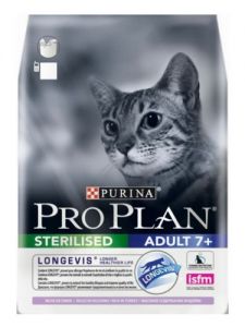 Purina Pro Plan Cat Sterilised 7+ Longevis Turkey 1,5kg