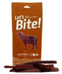 Brit Care Let\'s Bite Dog Lamb Stripes Przekąska z jagnięciną 30g