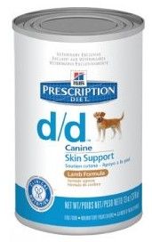 Hill\'s Prescription Diet d/d Canine Jagnięcina puszka 370g