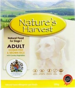 Nature\'s Harvest Dog Adult Ocean Fish & Brown Rice 395g