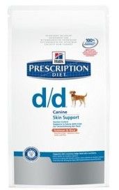 Hill's Prescription Diet d/d Łosoś i Ryż Canine 12kg