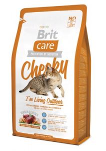 Brit Care Cat New Cheeky I\'m Living Outdoor Venison & Chicken 2kg