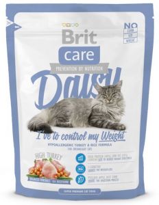 Brit Care Cat New Daisy I've To Control My Weight Turkey & Rice 400g