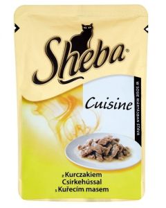 Sheba Cuisine z Kurczakiem w sosie saszetka 85g