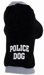 Grande Finale Bluza czarna Police Dog rozmiar 3 [B09]
