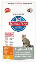 Hill's Feline Young Adult Sterilised Cat Chicken 1,5kg