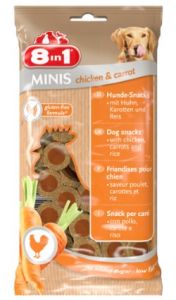 8in1 Minis Chicken & Carrot 100g