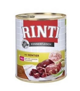 Rinti Kennerfleisch Rentier pies - renifer puszka 800g