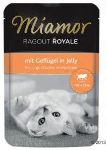 Miamor Ragout Royale Kitten z Drobiem saszetka 100g