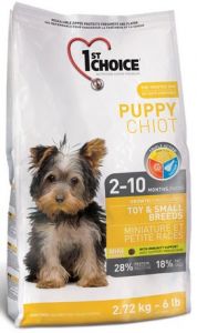 1st Choice Puppy Dog Growth Toy & Small Breeds 350g