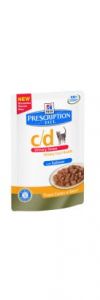 Hill\'s Prescription Diet c/d Feline Urinary Stress z łososiem saszetka 85g