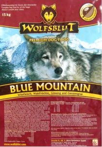 Wolfsblut Dog Blue Mountain dziczyzna i owoce leśne 15kg