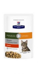 Hill's Prescription Diet Metabolic+Urinary Feline z Kurczakiem saszetka 85g