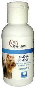 Over Zoo Omega-Vit 50ml Suplement diety - poprawa sierści i skóry