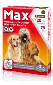 Selecta HTC Max Obroża dla psa przeciw pchłom i kleszczom 75cm