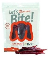 Brit Care Let\'s Bite Dog Duck Breast - pierś z kaczki 275g