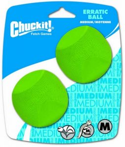 Chuckit! Erratic Ball Medium 2pak [20120]