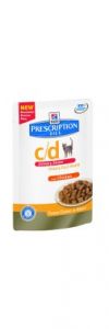 Hill\'s Prescription Diet c/d Feline Urinary Stress z kurczakiem saszetka 85g