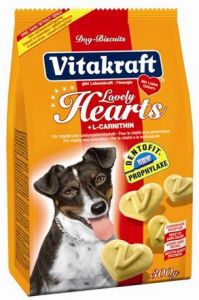 Vitakraft Lovely Hearts 300g Ciastka dla psa L-karnityna  [20110]