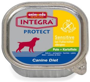 Animonda Integra Protect Sensitive Indyk + Ziemniaki dla psa tacka 150g