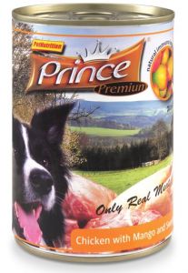Prince Premium Dog Kurczak, mango, bataty puszka 400g