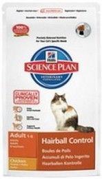 Hill\'s Feline Adult Hairball Control Chicken 1,5kg