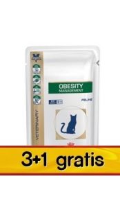 Royal Canin Veterinary Diet Feline Obesity multipak saszetki 4x100g