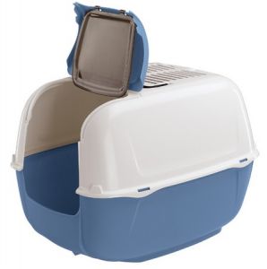 Ferplast Prima Cabrio Toaleta dla kota biało-niebieska [72053899]
