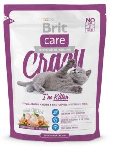 Brit Care Cat New Crazy I\'m Kitten Chicken & Rice 400g