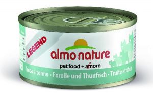 Almo Nature Classic/Legend Kot - Pstrąg i tuńczyk 70g [5036H]