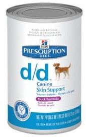 Hill\'s Prescription Diet d/d Canine Kaczka puszka 370g