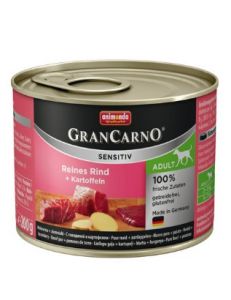 Animonda Gran Carno Sensitiv Wołowina + ziemniaki 200g