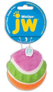 JW Pet Mixups Ribbed Ball Medium [31028]