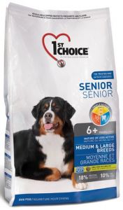 1st Choice Senior Dog Mature or Less Active Medium & Large Breeds 14kg