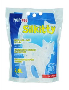 Silkitty - silikonowy żwirek dla kotów 3,8 L (1,7 kg)